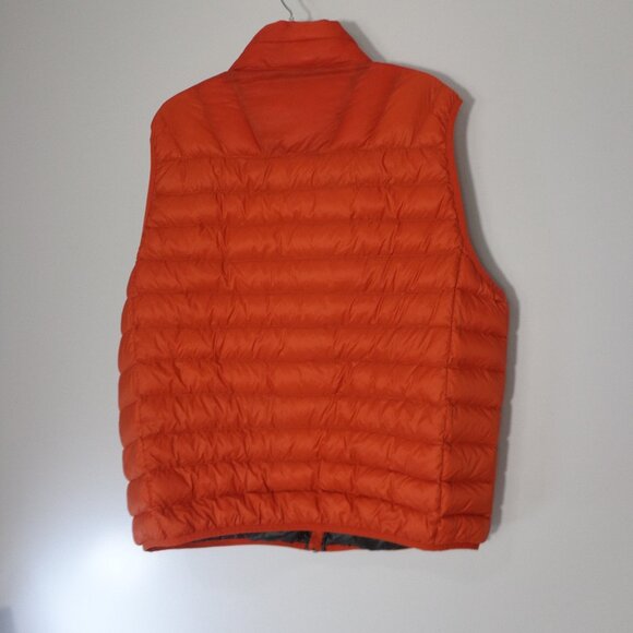 HAWKE & CO Performance Duck Down Packable Vest Lightweight Orange Men's Size XXL - Picture 2 of 7